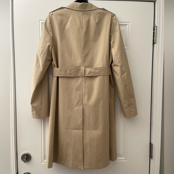 J.Crew Classic Icon Trench Coat Size 12 - Picture 3 of 6